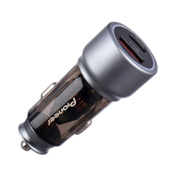شارژر فندکی PIONEER مدل JET PD Transparent